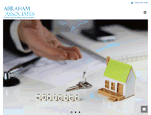 Tablet Screenshot of abraham-associates.com